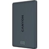 CANYON magnetic power bank OnPower 500 PD20W 5000mAh Aluminium Interstellar Black