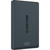 CANYON magnetic power bank OnPower 500 PD20W 5000mAh Aluminium Interstellar Black