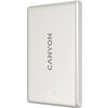 CANYON magnetic power bank OnPower 500 PD20W 5000mAh Aluminium Star Grey