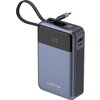CANYON power bank OnPower 600 built-in cable 20000 mAh PD65W Dark Grey