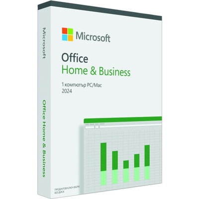 Програмен продукт Microsoft Office Home and Business 2024 Bulgarian EuroZone 1 License Medialess