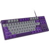 Клавиатура Fury Gaming Keyboard Kanabo K2, US layout, White backlight, Mechanical, Grey-Violet