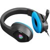 Слушалки Fury Gaming Headset Phantom Black-Blue