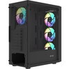 Кутия за компютър Fury PC Case Shobo SH8 ARGB Midi Tower, Window, Black