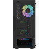 Кутия за компютър Fury PC Case Shobo SH8 ARGB Midi Tower, Window, Black