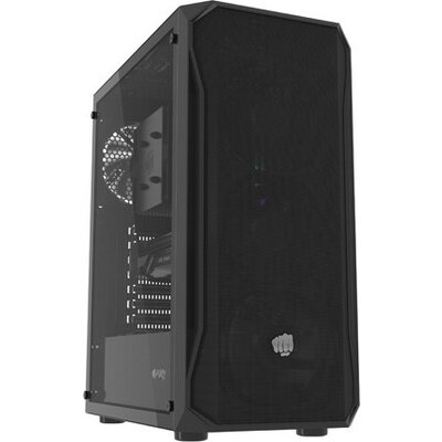 Кутия за компютър Fury PC Case Shobo SH4 Midi Tower, Window, Black