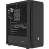 Кутия за компютър Fury PC Case Shobo SH4 Midi Tower, Window, Black