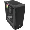 Кутия за компютър Fury PC Case Shobo SH4 RGB Midi Tower, Window, Black