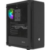 Кутия за компютър Fury PC Case Shobo SH4 RGB Midi Tower, Window, Black