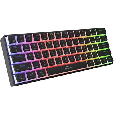 Клавиатура Genesis Mechanical Gaming Keyboard Thor 660 G2 Wireless RGB Backlight BLACK GATERON BROWN