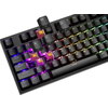 Клавиатура Genesis Mechanical Gaming Keyboard Thor 404 Black RGB Backlight Outemu Peach Silent, US Layout