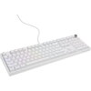 Клавиатура Genesis Mechanical Gaming Keyboard Thor 404 White RGB Backlight Gateron Peach Silent, US Layout