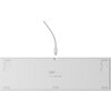 Клавиатура Genesis Mechanical Gaming Keyboard Thor 404 White RGB Backlight Gateron Peach Silent, US Layout