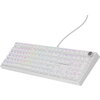 Клавиатура Genesis Mechanical Gaming Keyboard Thor 404 White RGB Backlight Gateron Peach Silent, US Layout