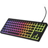 Клавиатура Genesis Gaming Keyboard Thor 430 TKL, US, RGB Mechanical Outemu, Pink, Silent, Hot Swap Slim, Black