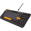 Клавиатура Genesis Gaming Keyboard Thor 230 TKL Anchor Gray Negative US RGB Mechanical Outemu Red