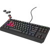 Клавиатура Genesis Gaming Keyboard Thor 230 TKL Lite US Rainbow Mechanical Outemu Red Black Hot Swap