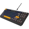 Клавиатура Genesis Gaming Keyboard Thor 230 TKL Naval Blue Positive US Black RGB Mechanical Outemu Panda