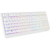 Клавиатура Genesis Gaming Keyboard Thor 230 TKL Wireless US White RGB Mechanical Outemu Red