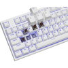 Клавиатура Genesis Gaming Keyboard Thor 404 TKL White RGB Backlight US Layout Brown Switch