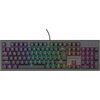 Клавиатура Genesis Mechanical Gaming Keyboard Thor 303 RGB Backlight Brown Switch US Layout Black