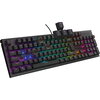 Клавиатура Genesis Mechanical Gaming Keyboard Thor 303 RGB Backlight Brown Switch US Layout Black