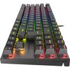 Клавиатура Genesis Mechanical Gaming Keyboard Thor 303 TKL RGB Backlight Red Switch US Layout Black