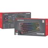 Клавиатура Genesis Mechanical Gaming Keyboard Thor 303 TKL RGB Backlight Red Switch US Layout Black