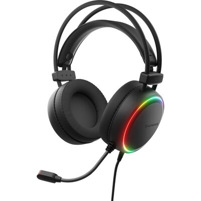 Слушалки Genesis Headset Neon 614 With Microphone RGB Illumination Black USB