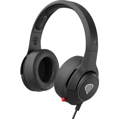 Слушалки Genesis Headset Argon 600 With Microphone Adapter Black