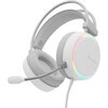 Слушалки Genesis Headset Neon 613 With Microphone RGB Illumination White