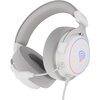 Слушалки Genesis Headset Neon 764 with microphone, RGB illumination, USB, White