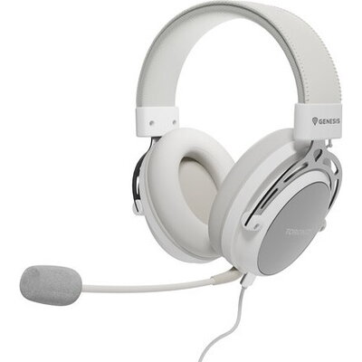 Слушалки Genesis Headset Toron 301 With Microphone, White