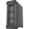 Кутия за компютър Genesis Gaming PC Case IRID 505 ARGB V2 Midi Tower Window Black