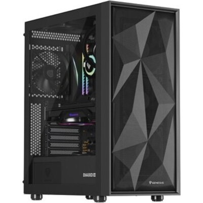 Кутия за компютър Genesis PC Case DIAXID 605F Mini Tower Window, Black