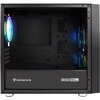Кутия за компютър Genesis PC Case Irid 353 ARGB MATX Mini Tower Window, Black