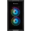 Кутия за компютър Genesis PC Case Irid 353 ARGB MATX Mini Tower Window, Black