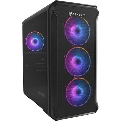 Кутия за компютър Genesis PC Case Irid 503 ARGB V2 MATX Mini Tower Window, Black