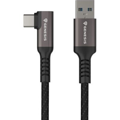 Кабел Genesis Cable USB-C(M)->USB-A(M) 3.1 GEN 1, 5GB/S PD15W VR, 3m, Black