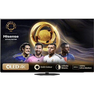 Телевизор Hisense 55`` A85N, 4K UHD OLED Smart TV, 120Hz, HDMI 2.1, Game Mode Pro, AMD FreeSync Premium, Dolby Vision IQ & Atmos