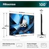 Телевизор Hisense, 100''U7SE,ULED Smart, FALD, 165Hz, 5000:1,Quantum Dot, Dolby vision IQ,Vidaa, ADS, Black