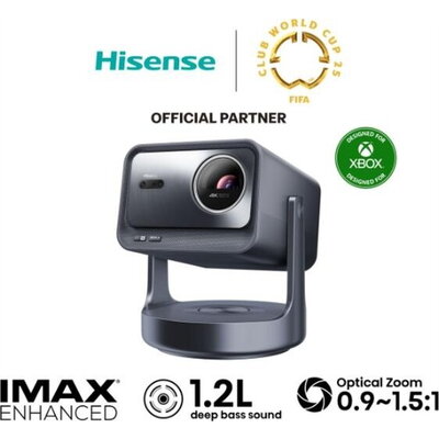 Мултимедиен проектор Hisense C2 Ulta Smart mini  Laser Projector, 4K Ultra HD 3840x2160, 2000:1, 3000 lum, 60 Hz, Optical Zoom& 