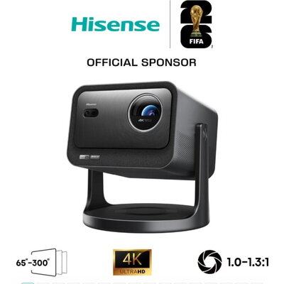 Мултимедиен проектор Hisense C3 Smart mini Laser Projector, 4K Ultra HD 3840x2160, 2000:1, 2500 lum, 60 Hz, Digital Zoom,Dolby V Мултимедиен проектор Hisense C3 Smart mini Laser Projector, 4K Ultra HD 3840x2160, 2000:1, 2500 lum, 60 Hz, Digital Zoom,Dolby V