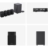 Аудио система Hisense HT Saturn, 4.1.2Ch Sound Bar with Wireless Subwoofer, 720W, Dolby Atmos, Tuned by Devialet , DTS:X,Quad Sa