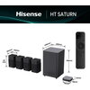 Аудио система Hisense HT Saturn, 4.1.2Ch Sound Bar with Wireless Subwoofer, 720W, Dolby Atmos, Tuned by Devialet , DTS:X,Quad Sa
