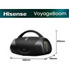 Аудио система Hisense, VoyageBoom, Party speaker 2.0 Ch., 360W, BT, 24h play,IP67 Water and Dust Proof,Ambient Light,Dual-way St