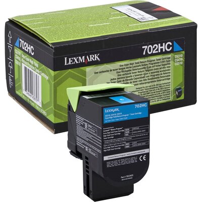 Консуматив Lexmark 702HC Cyan High Yield Toner Cartridge