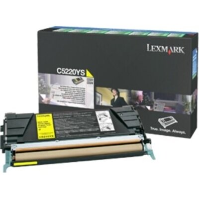 Консуматив Lexmark C522, C524, C53x Yellow Return Programme Toner Cartridge (3K)