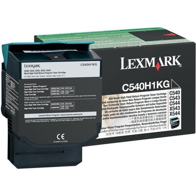 Консуматив Lexmark C54x, X54x Black High Yield Return Programme Toner Cartridge (2.5K)