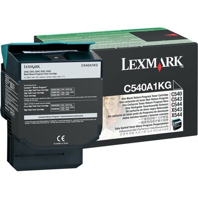 Консуматив Lexmark C54x, X54x Black Return Programme Toner Cartridge (1K)